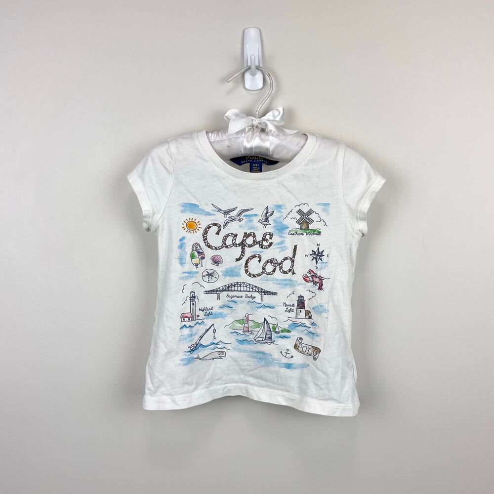 Ralph Lauren Cape Cod Cotton Jersey Tee Shirt 3T